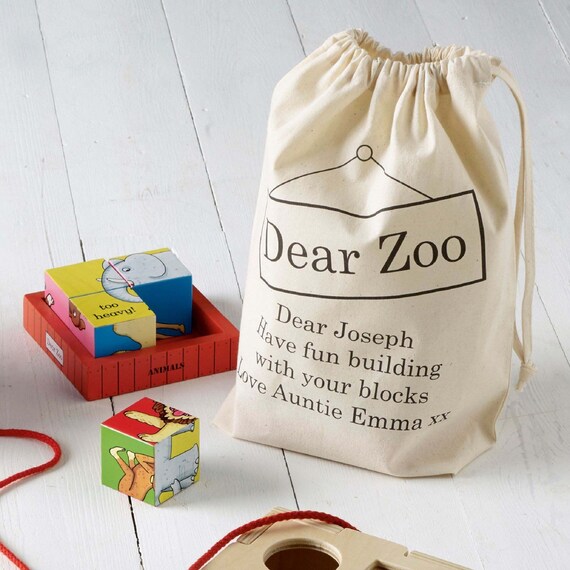dear zoo wooden puzzle blocks