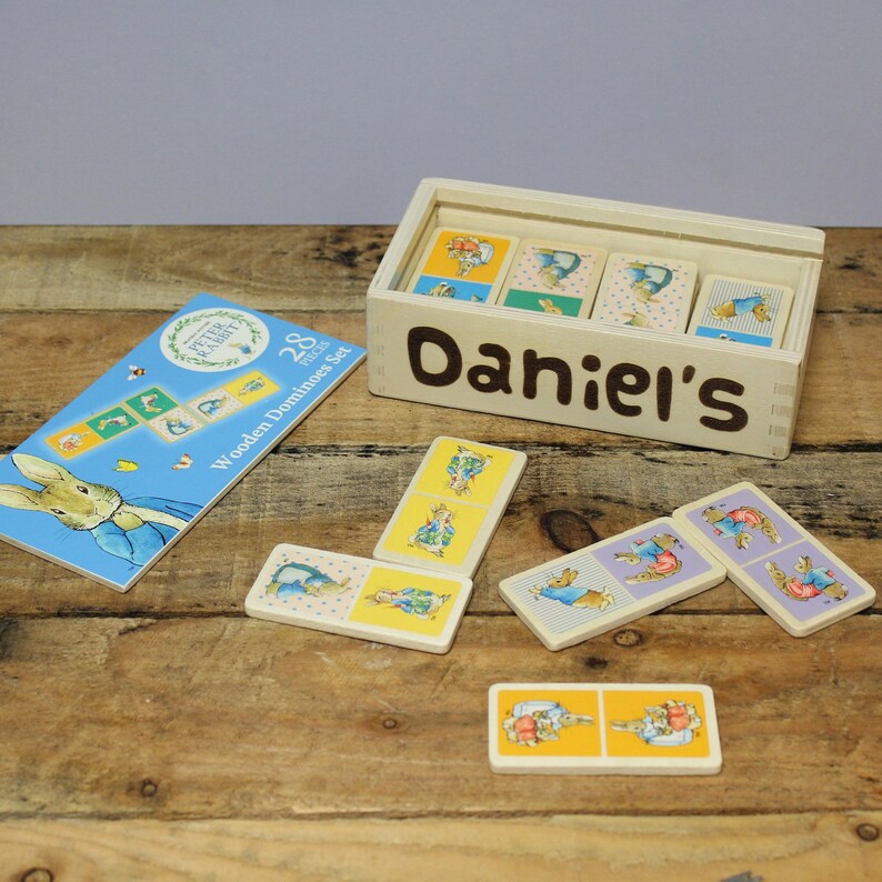 peter rabbit wooden skittles