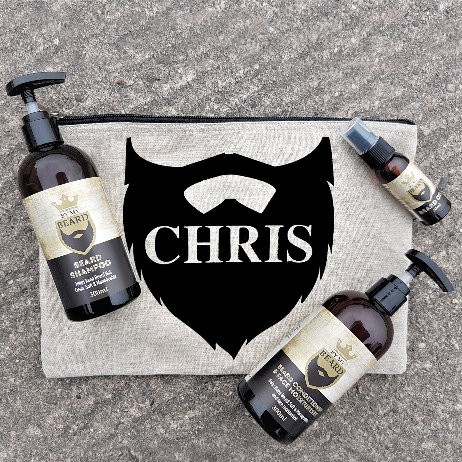 Personalised Beard Kit Etsy
