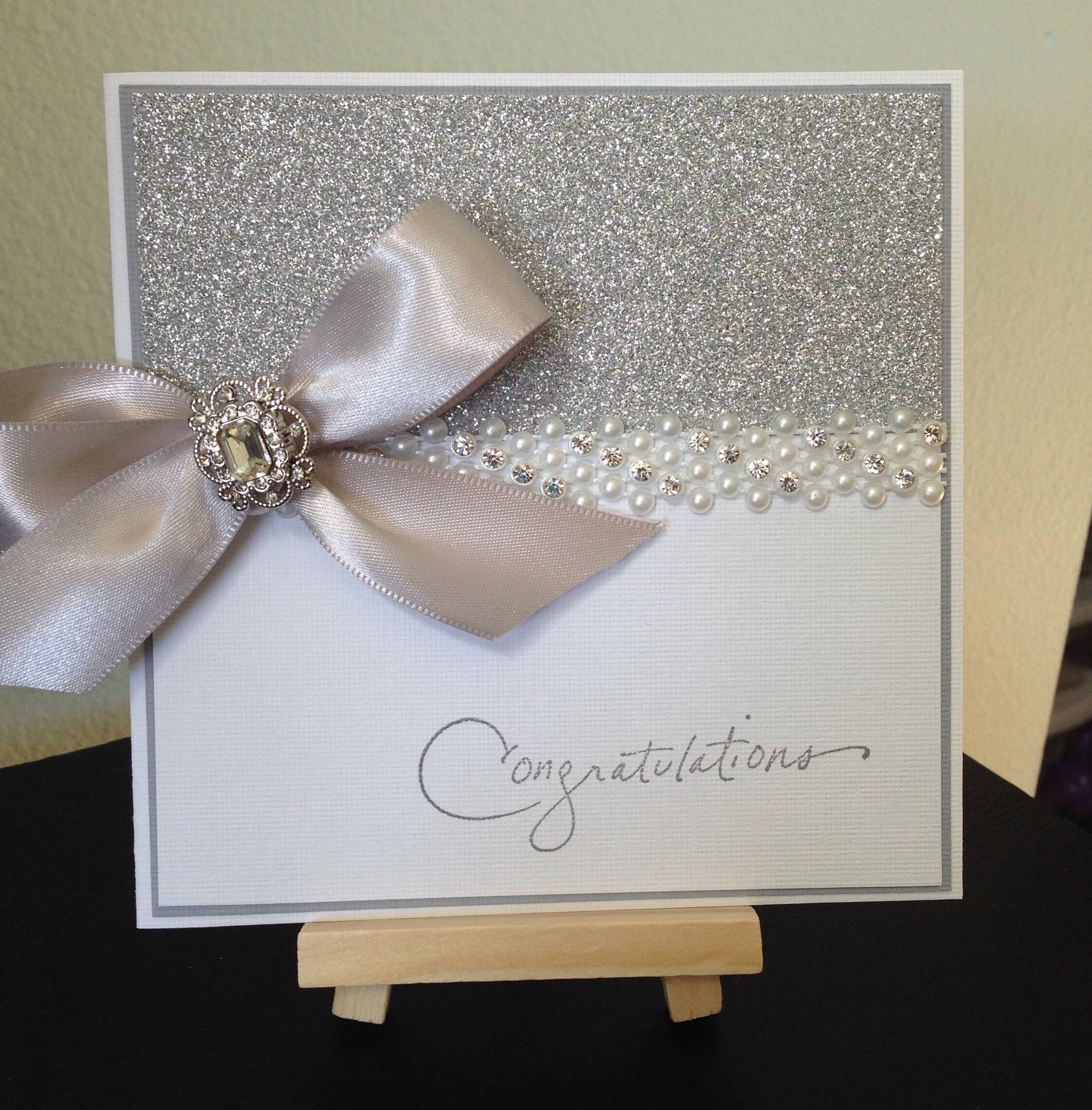 Elegant wedding card Etsy