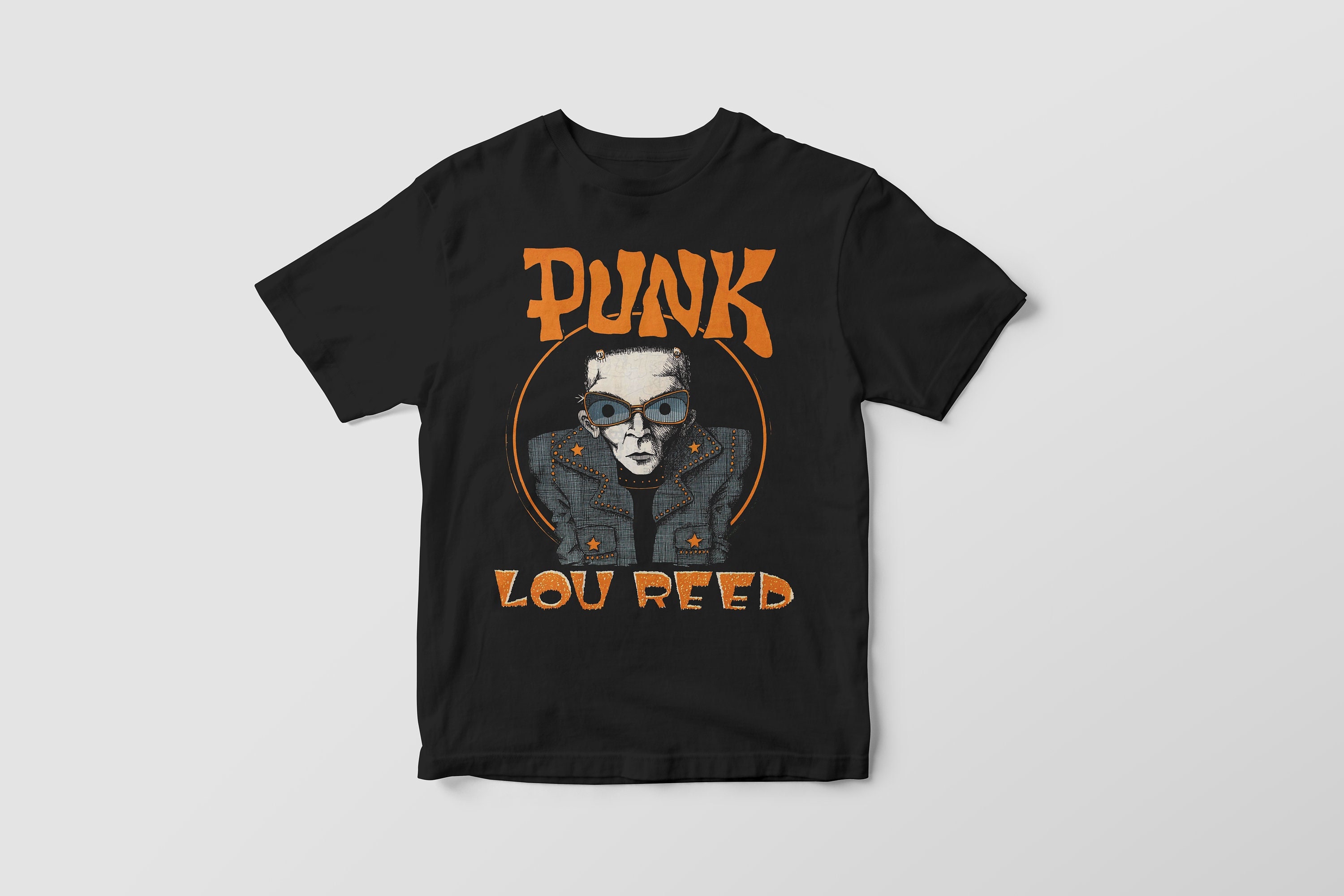 Discover Lou Reed Shirt, Punk Lou Reed Retro Shirt, Velvet Underground Unisex Vintage Tee