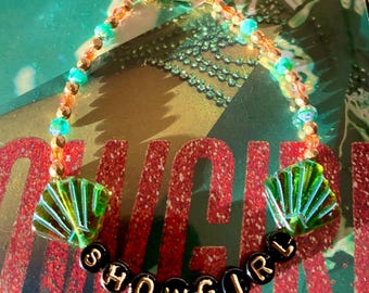 SHOWGIRL Czech Glass Friendship Bracelet TLOASG Made-to-Order