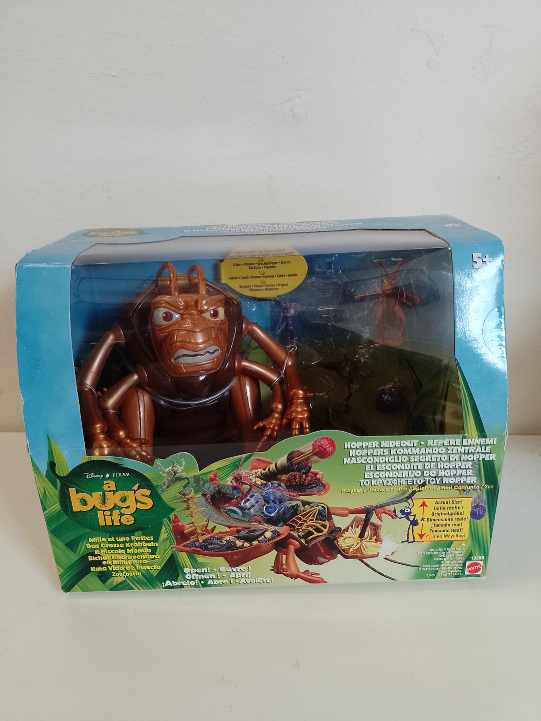 A Bugs Life 90s Boxed Figure Hopper Hideout Etsy