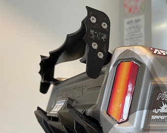 Skookum RC Ala Posteriore Regolabile 'Pipistrello' Per Arrma Infraction V1 V2 – Nero