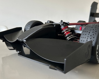 Arrma Limitless Full Front Wing Assembly | Improved Aero & Downforce | Limitless F1 Front Nose Spoiler For Speed Run | Skookum RC