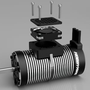 Motor Fächerhalterung für HobbyWing Motor 30mm 35mm 40mm Fans Arrma Traxxas RC Car ESC 56113 5687 4985 Schloss Skookum RC 800kv Hobby Flügel kühler