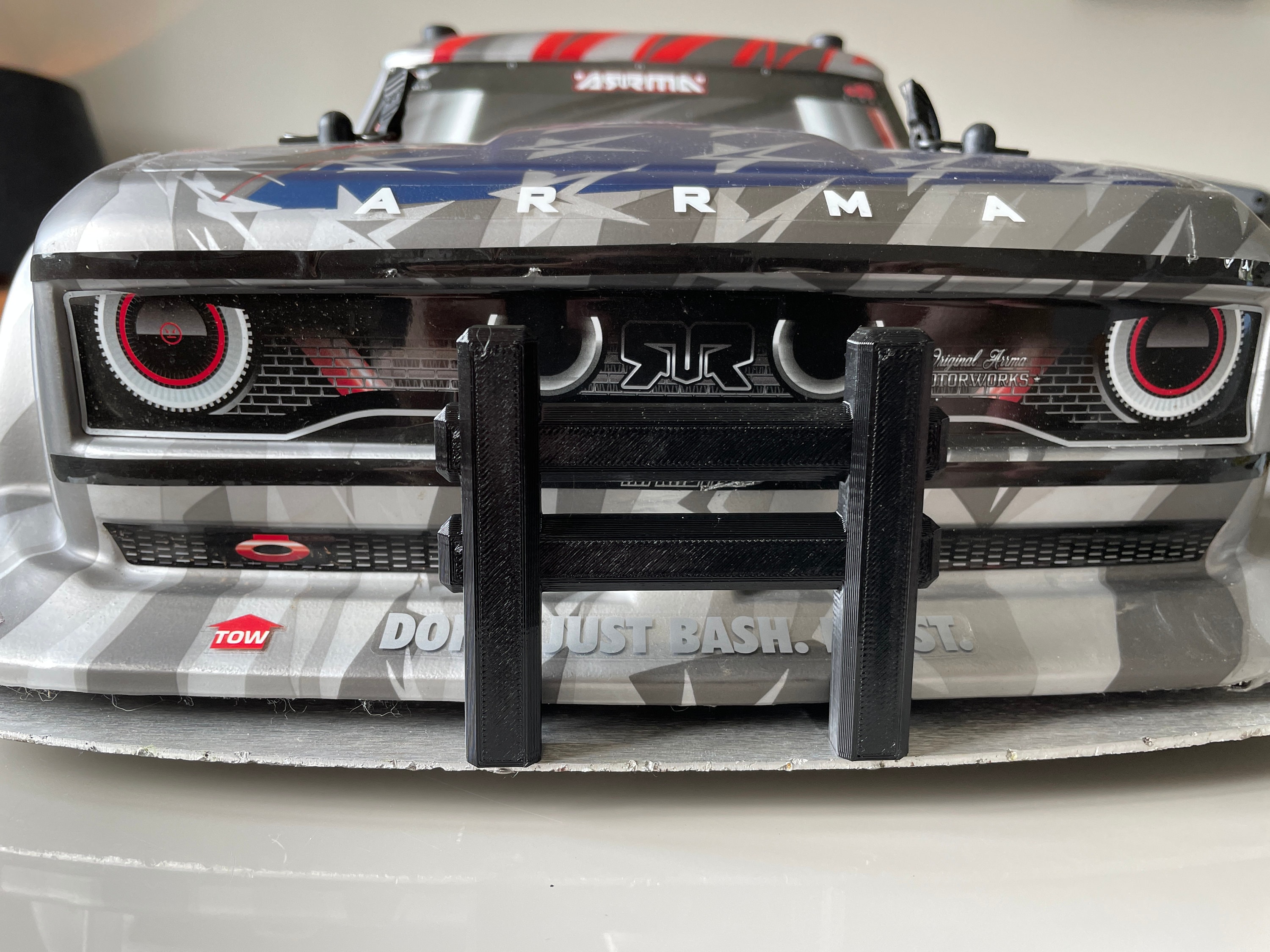 Arrma Infraction Front Bull Bar Bumper Diy Installation Kit Etsy 日本