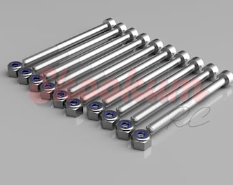 Traxxas XMaxx X Maxx High Tensile Threaded Hinge Pin Set Replaces RPM70510 or CEN GS025
