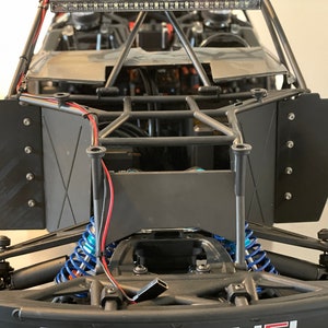 Losi Super Baja Rey 2.0 Front Inner Fender Mud Guard SBR 2 Water Splash Shield Stone Rock Dirt Protection