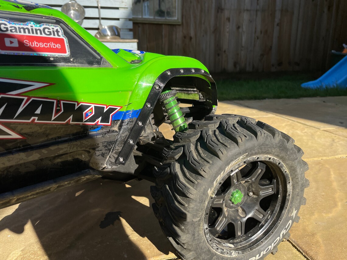 Traxxas Xmaxx Fender Flare Extended Wheel Arch Mud Guards Etsy UK