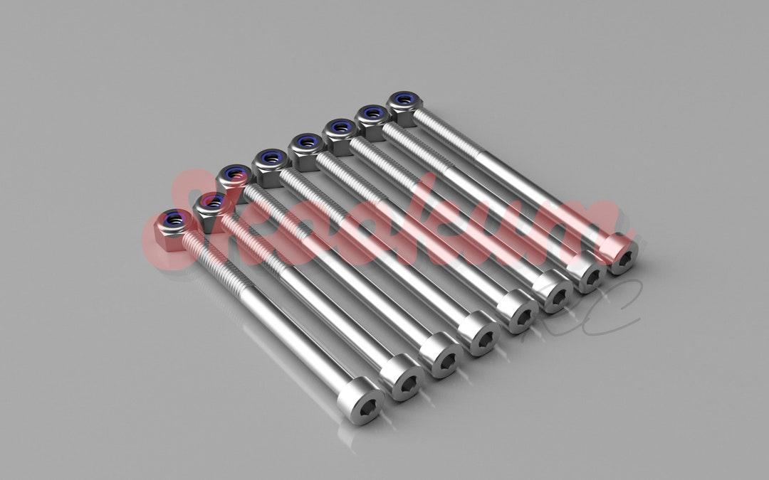 Threaded Hinge Rings Traxxas XRT High Tensile Threaded Hinge Pin Set - Replaces RPM70510 or ...