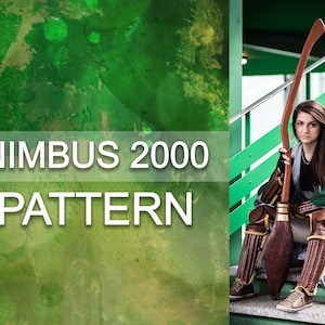 Nimbus 2000 Inspired Pattern | Blueprint | Cosplay