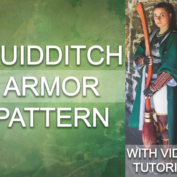 Quidditch Armor Inspired Pattern | Blueprint | Cosplay