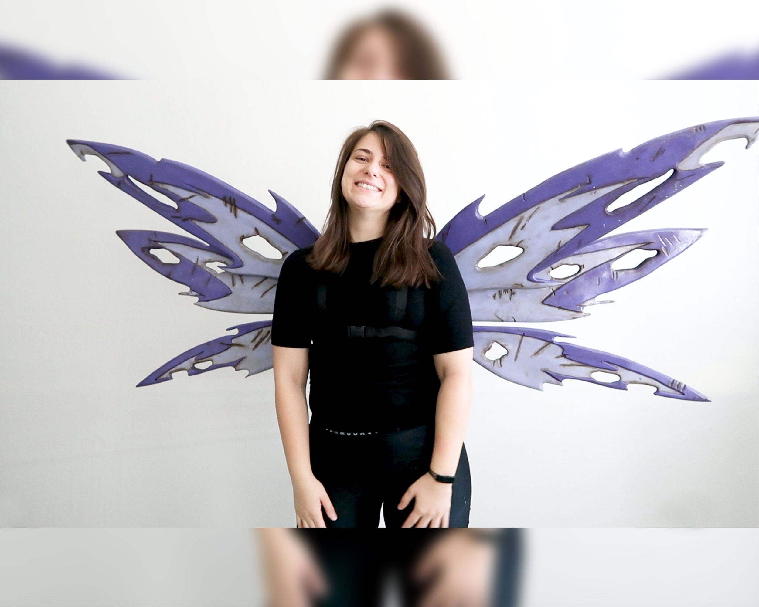 EVA Foam Wings Pattern Metalgreymon Digimon Blueprint Cosplay Etsy