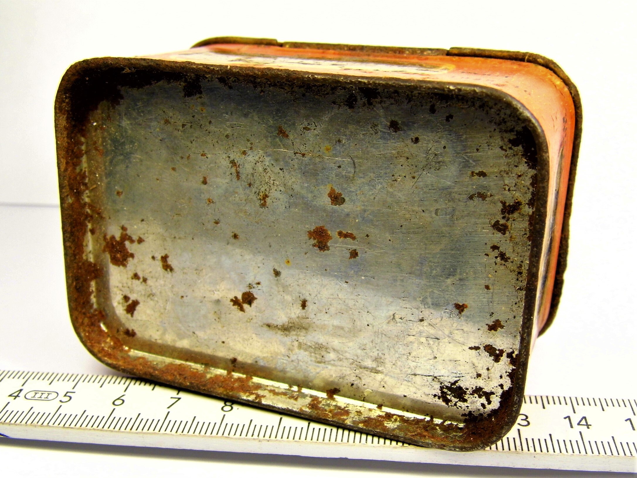 Old vintage retro metal box 3.3 x 2.4 x 2.0 inches USSR CCCP Etsy