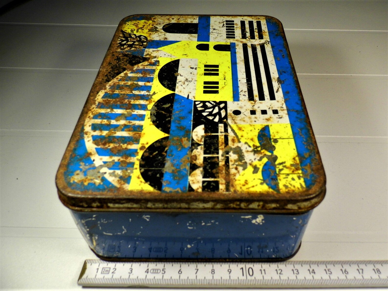 Old Vintage Retro Metal Box / Storage 7.5x5.5x2.8 Inches Etsy