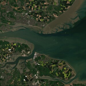 Instant Downloadable High Resolution Satellite Image of Los Angeles / California - contains modified Copernicus Data (2018)