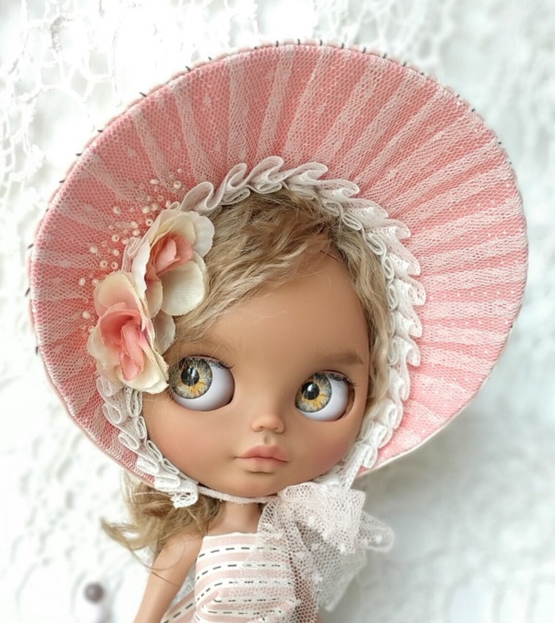 for Blythe Pattern & sewing tutorial Hat for Blythe Etsy