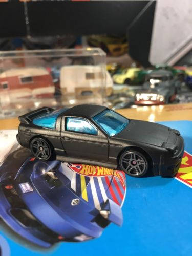 Custom Hot Wheels 96 Nissan 180sx Type X Flat Black