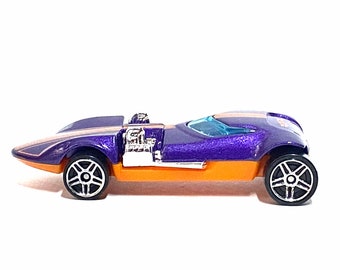 Loose Hot Wheels - Twin Mill - Purple and Orange