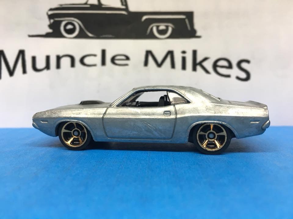 Custom Hot Wheels 70 Challenger Bare Metal
