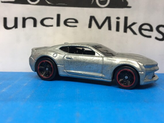 Hot Wheels 2016 Camaro Ss Muscle Car Hot Rod Red Lip Wheels Etsy