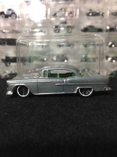 Custom Hot Wheels 55 Chevy BARE METAL