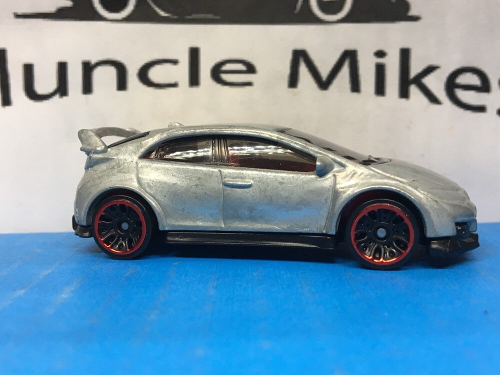 Custom Hot Wheels 2016 Honda Civic Type-R BARE METAL