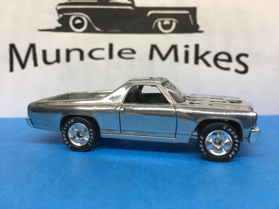 Custom Matchbox 70 Chevelle El Camino Real Rider Tires Polished