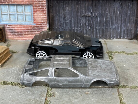 DIY Hot Wheels Car Kit Delorean Build Your Own Custom Hot Wheels Etsy