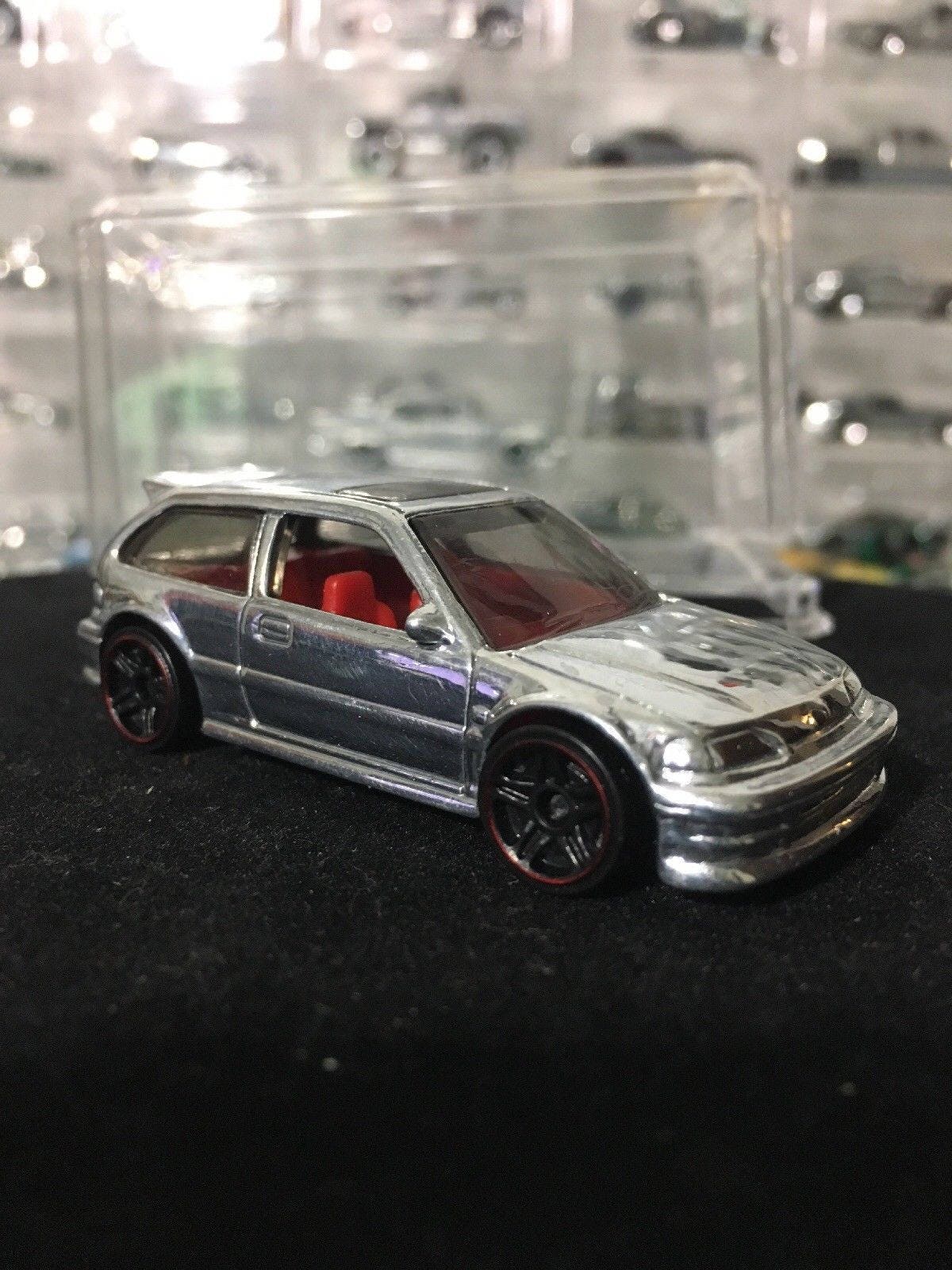 Custom Hot Wheels 90 Honda Civic Ef POLISHED
