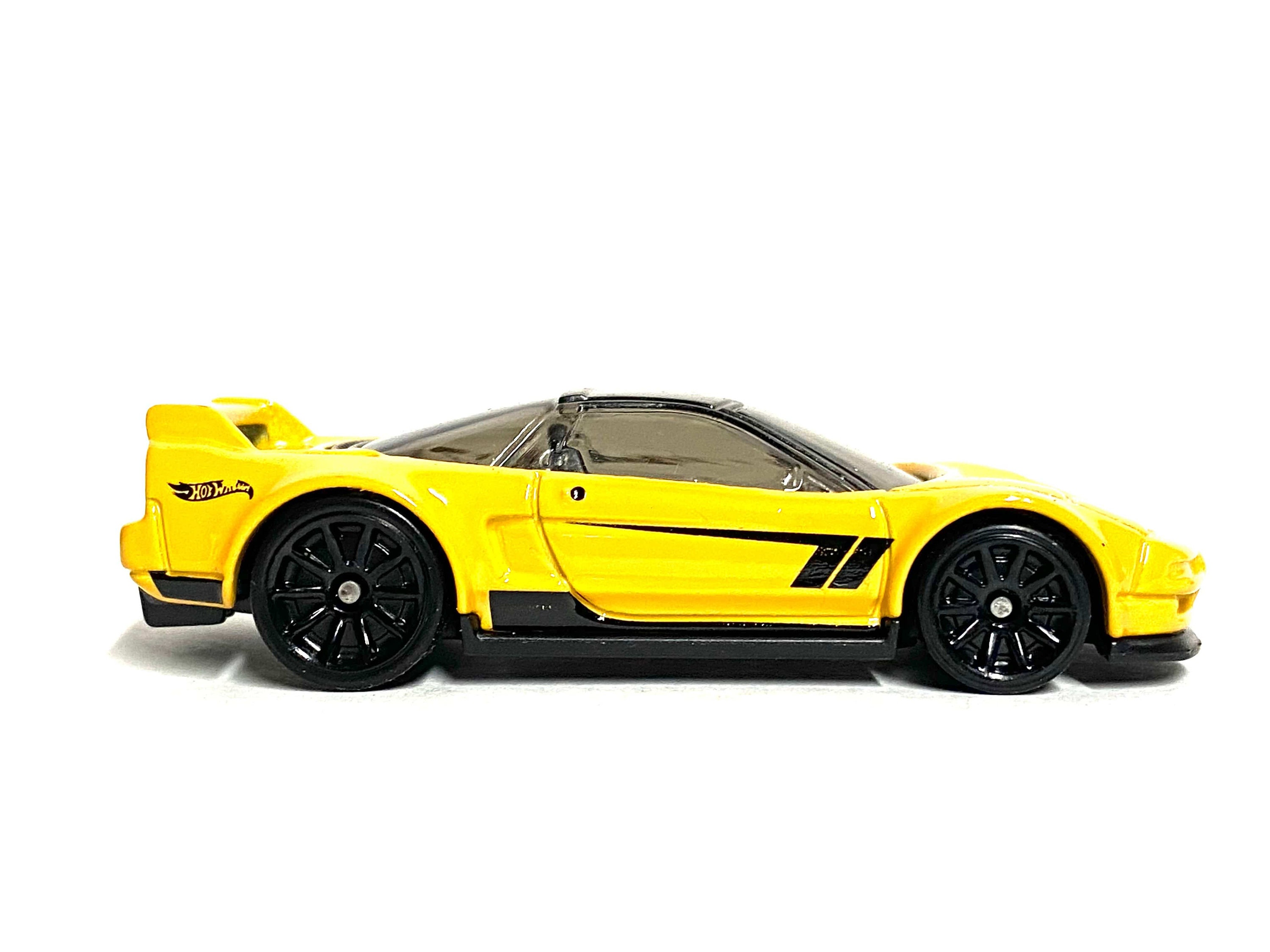 Loose Hot Wheels - 1990 Acura NSX - Yellow and Black - Etsy