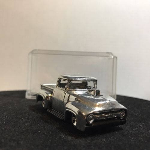 Custom Hot Wheels 1956 Ford Truck Polished