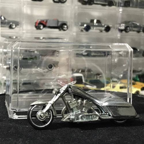 Custom Hot Wheels Bad Bagger Chopper Motorcycle Polished