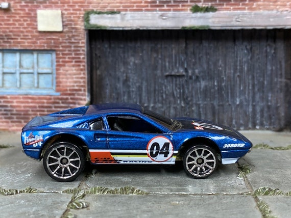 Loose Hot Wheels - Ferrari 308 - Blue and Black 04 - Etsy