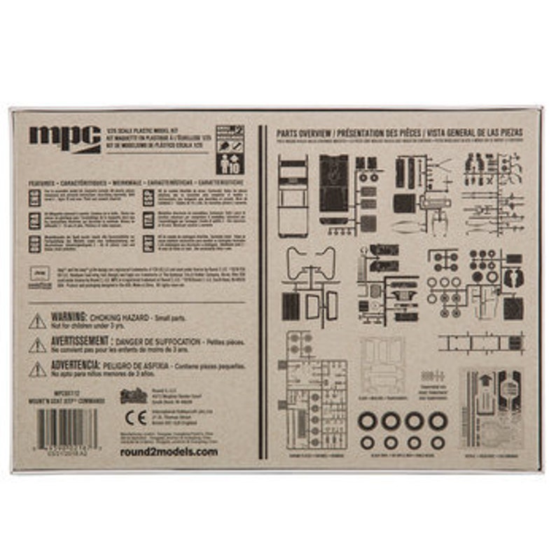 Plastic Model Kit MPC-887 Jeep Commando Mount/'n Goat Model Kit Free Shipping!