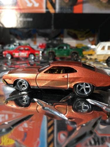 Custom Hot Wheels 72 Ford Gran Torino Sport Rubber Tires Real Rider Style