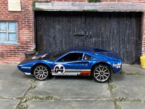Loose Hot Wheels - Ferrari 308 - Blue and Black 04 - Etsy