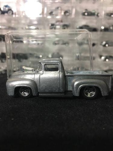 Custom Hot Wheels 56 Ford Truck Bare Metal