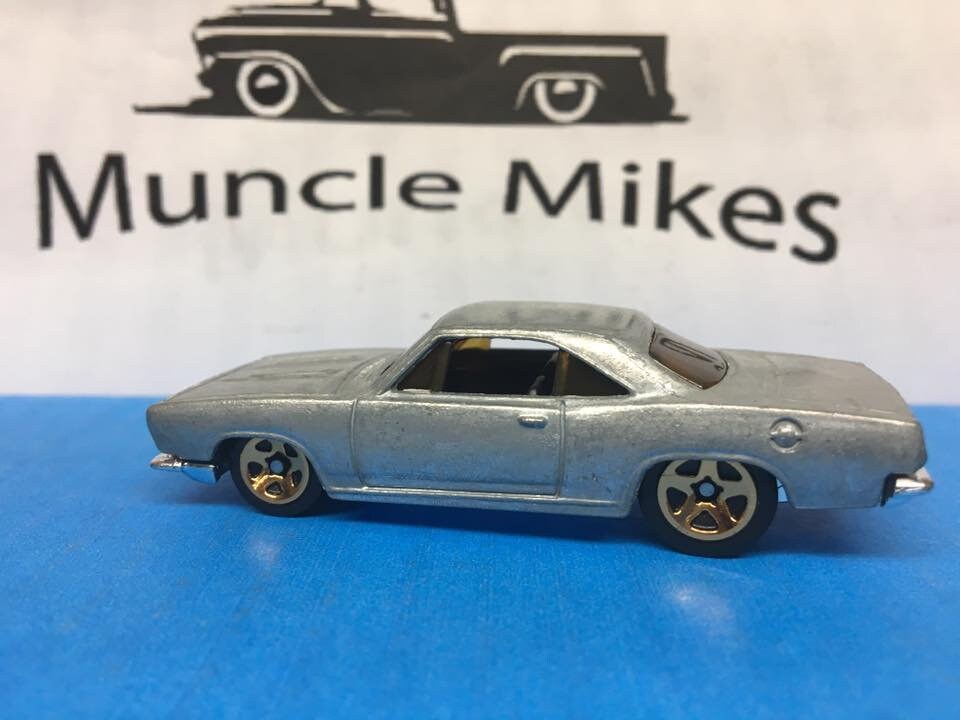 Custom Hot Wheels 68 Plymouth Barracuda Formula S Bare Metal