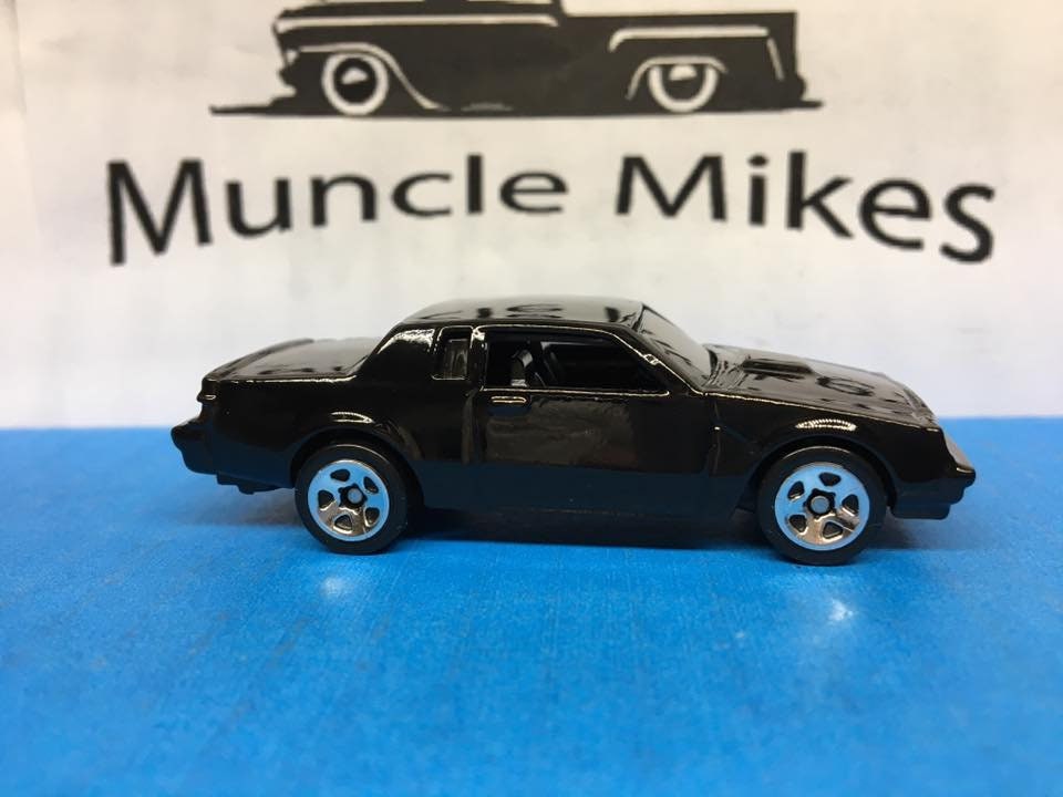 Custom Hot Wheels Buick Grand National Custom Painted Jet Black