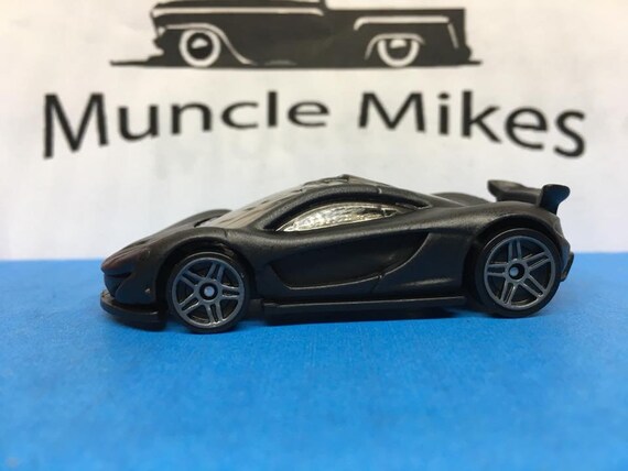 hot wheels mclaren p1 blue