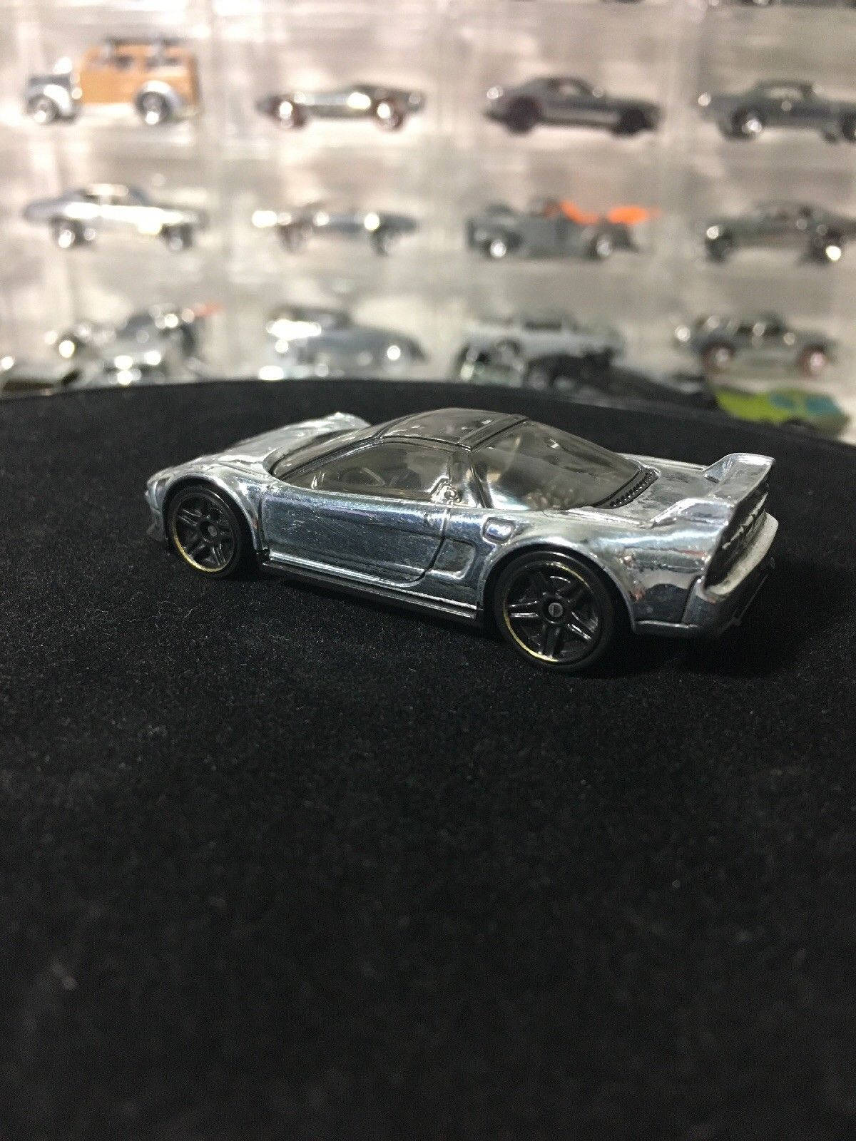 Custom Hot Wheels 1990 Acura NSX: POLISHED With Display Case, Cake Topper, Keychain, Zipper Pull, Ornament - Buyer Choice