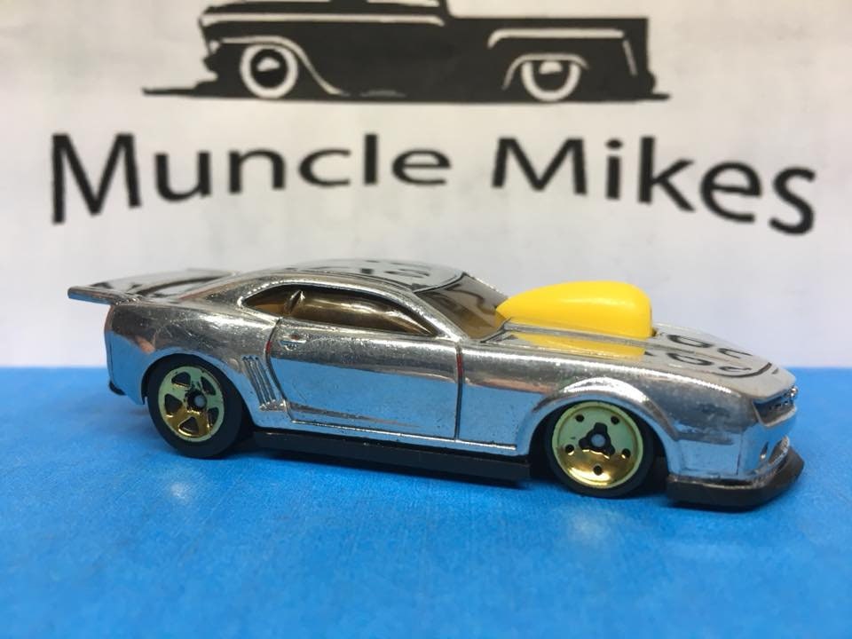 Custom Hot Wheels 10 Pro Stock Camaro Polished Free Shipping!