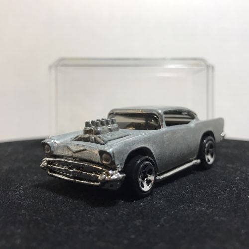 Custom Hot Wheels 57 Chevy Belair BARE METAL