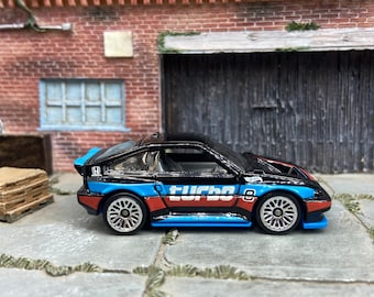 Loose Hot Wheels: 1985 Honda CRX - Black Race Livery