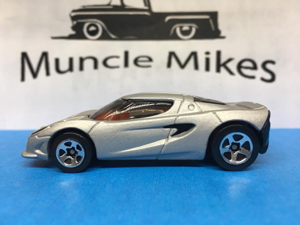 Custom Hot Wheels Lotus Project M250 Factory Satin FLAT SILVER