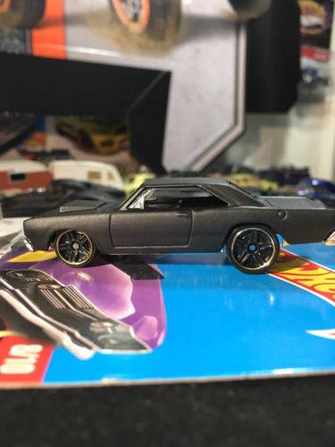 Custom Hot Wheels 1968 Dodge Dart Hot Rod Custom Painted FLAT BLACK