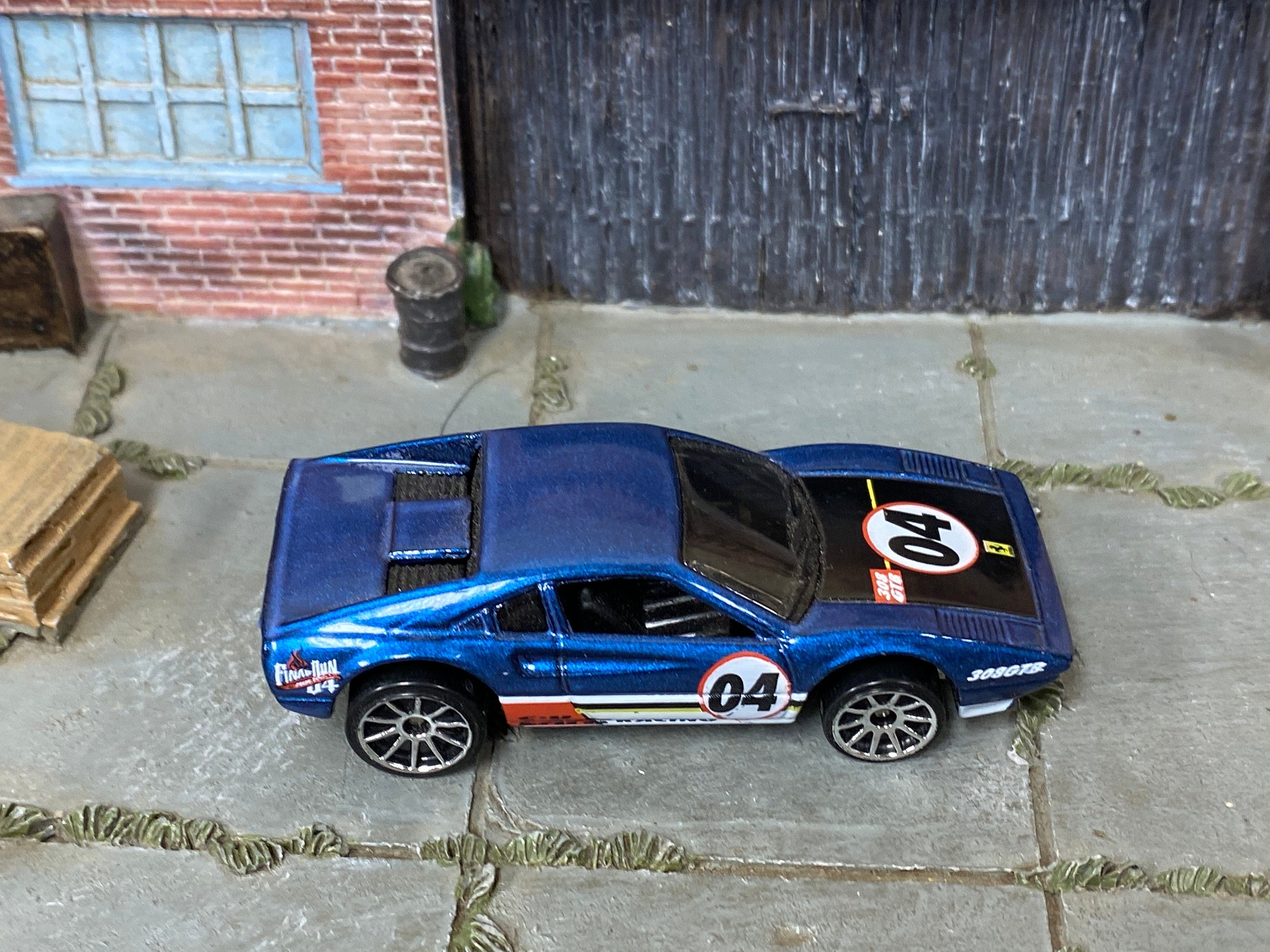 Loose Hot Wheels - Ferrari 308 - Blue and Black 04 - Etsy