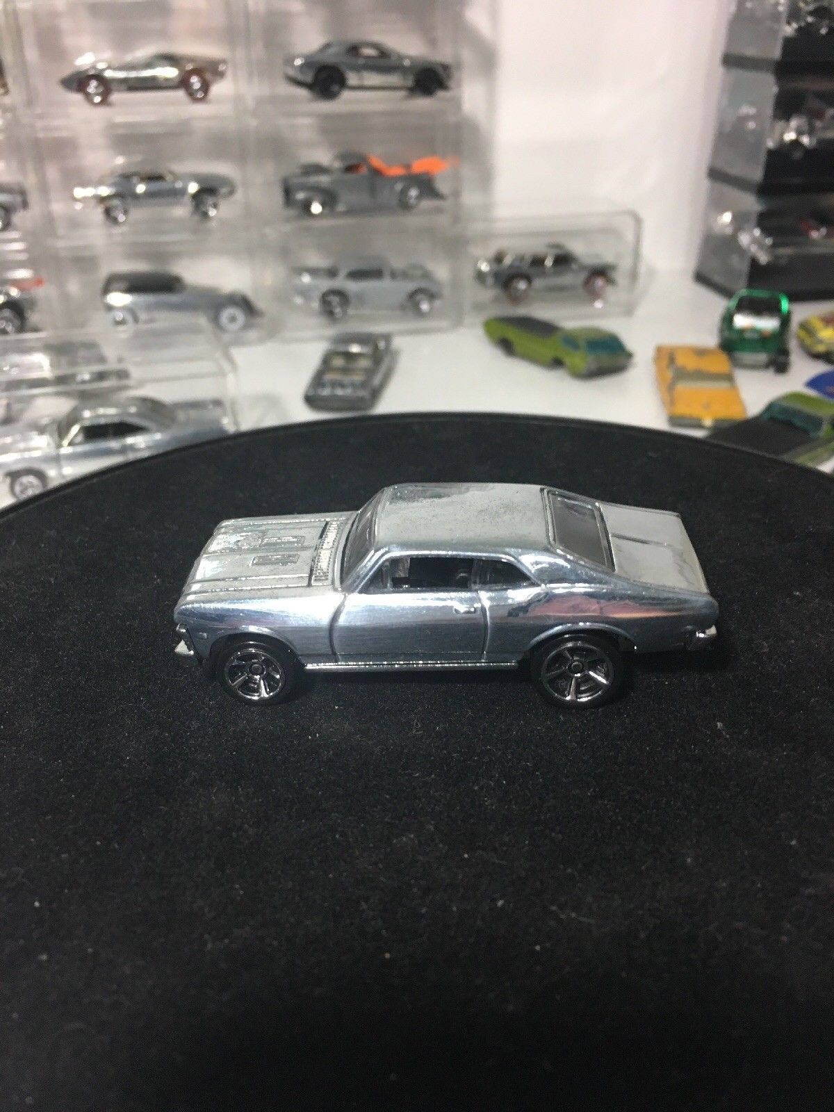 Custom Hot Wheels '68 1968 Chevy Nova Ss 350 POLISHED